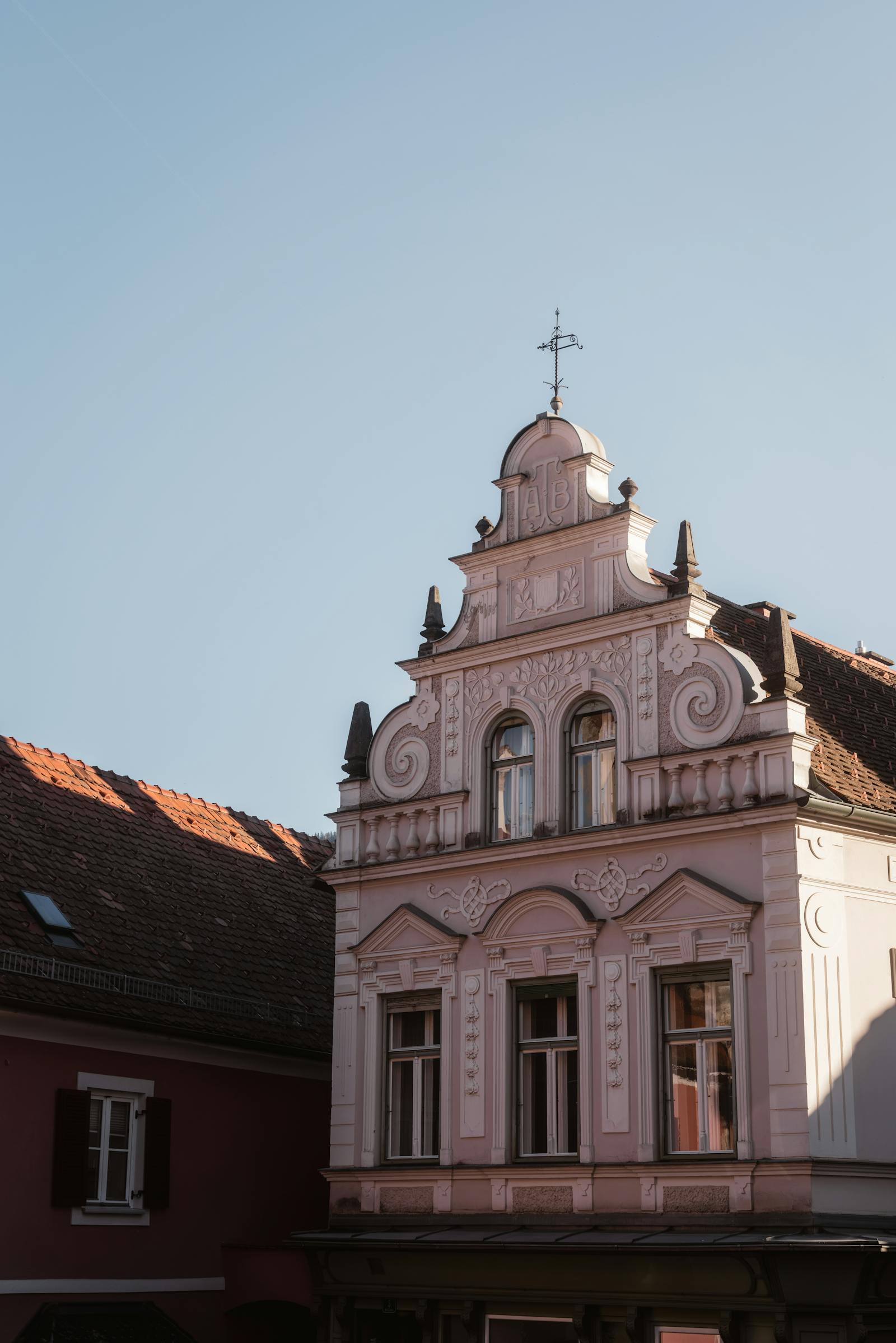 Vintage Architecture Aesthetic in Frohnleiten Austria