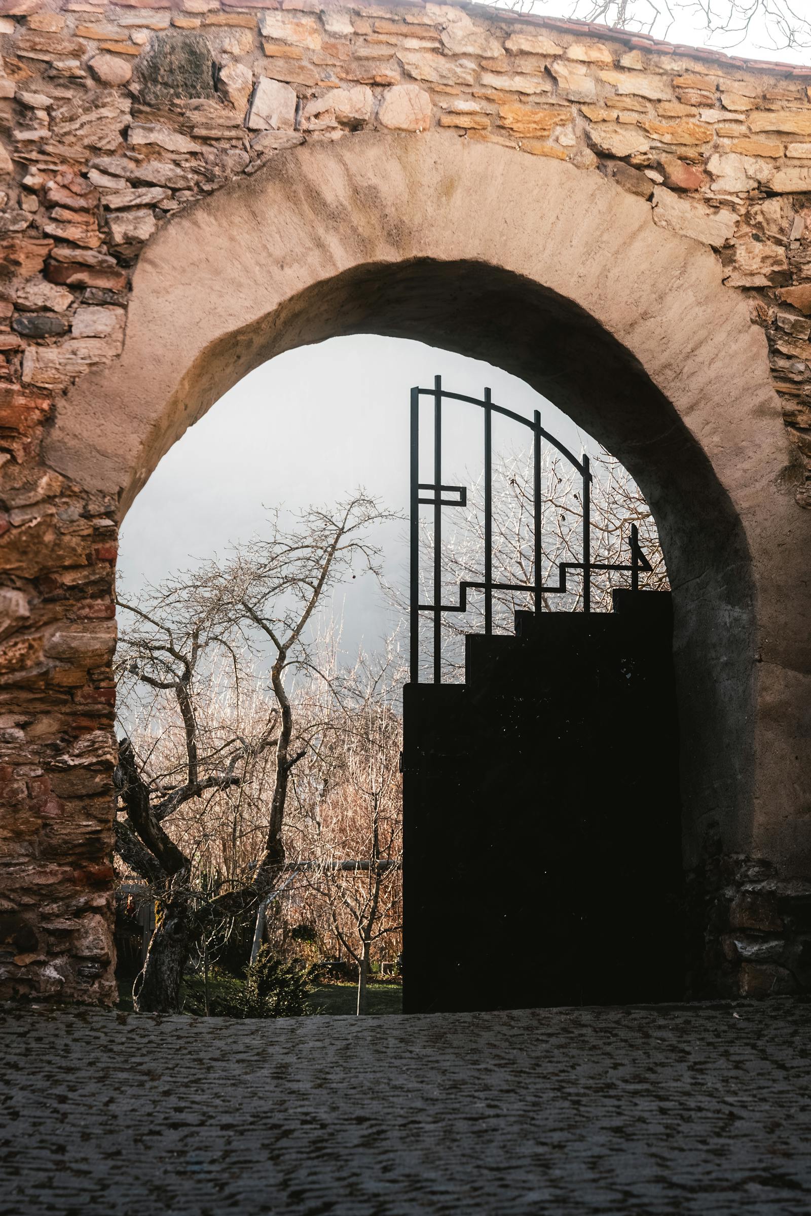 Enigmatic Archway in Frohnleiten Austria