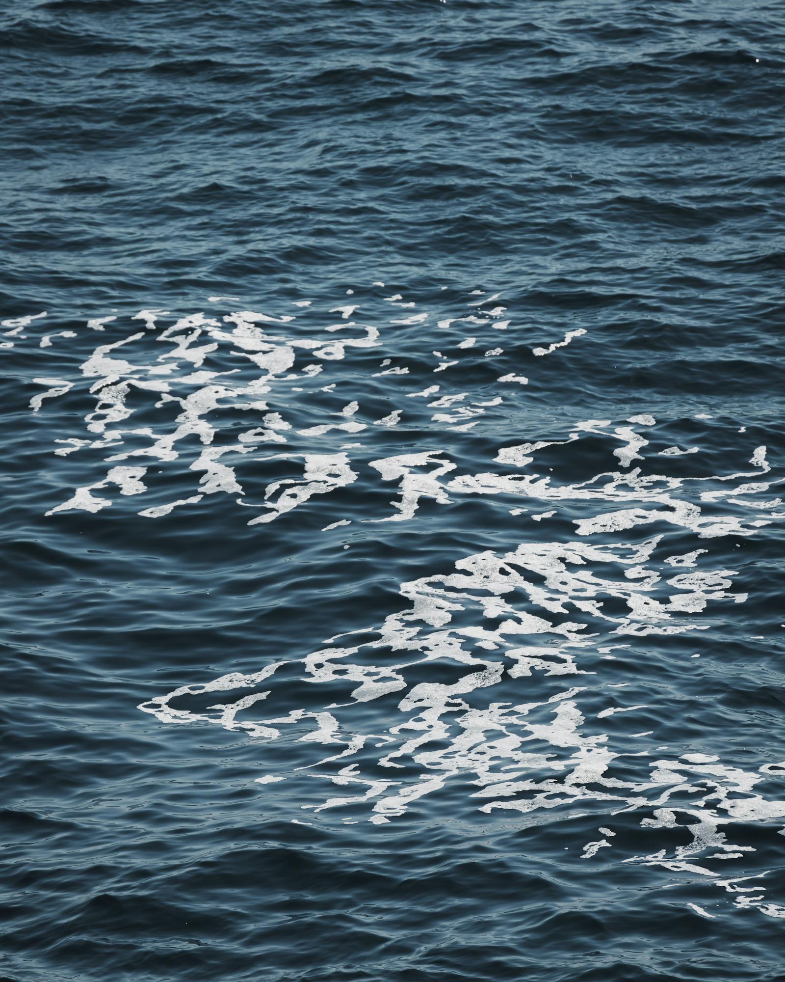 A mesmerizing view of the rippled surface of the Adriatic Sea in Pula, Croatia.