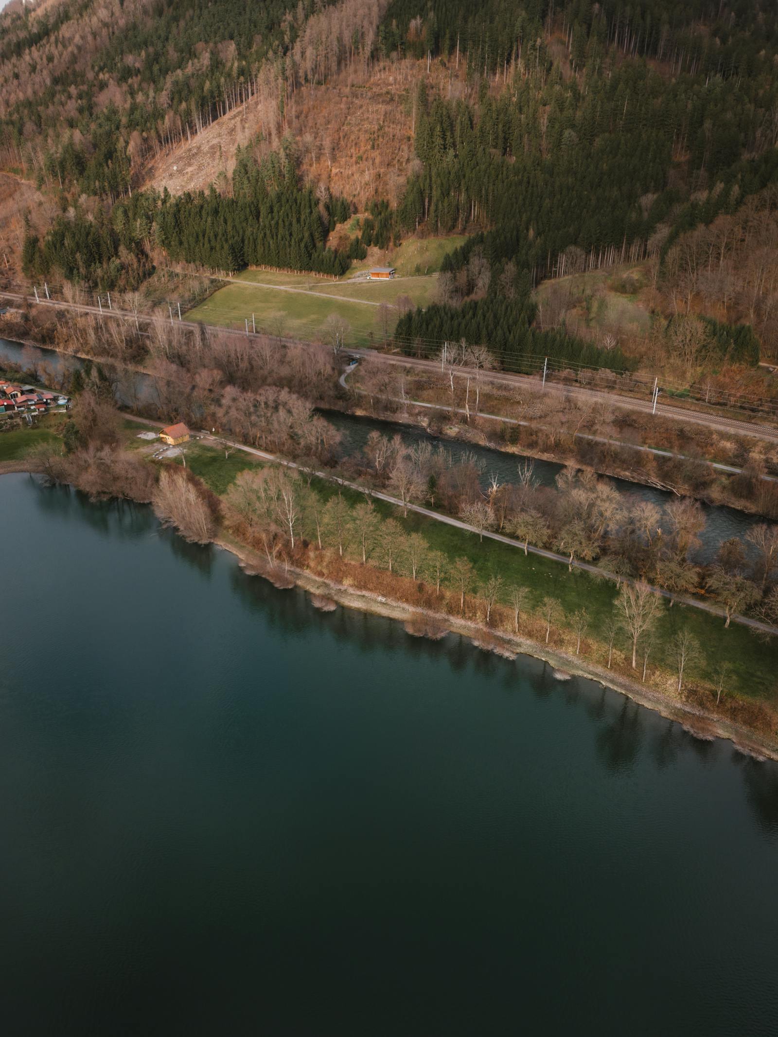 scenic aerial view of mixnitz austria